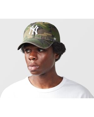 '47 New York Yankees Camo Clean Up Cap - Green