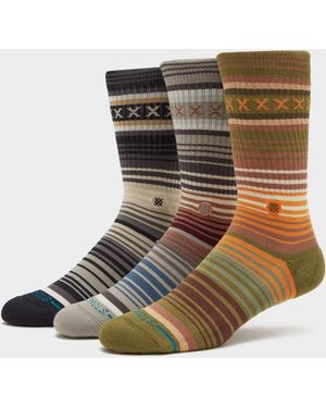 Stance Curren Socks (3-Pack) - Black