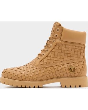 Timberland Textured Premium 6 Inch Boot - Brown