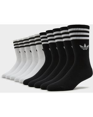 adidas Originals 10-Pack Crew Socks - Black