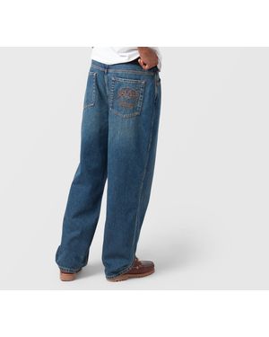 Timberland Sandown Embroidered Jeans - Blue
