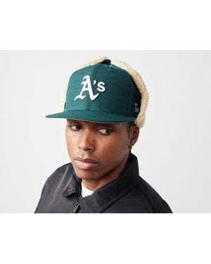 KTZ Oakland Athletics Dog Ear 59fifty Fitted Cap - Black