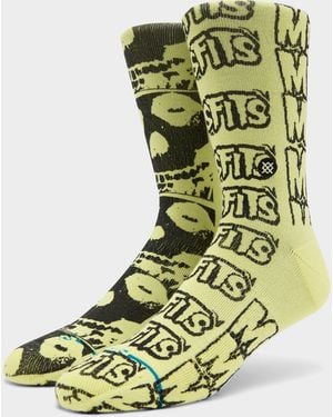 Stance Misfits Collection Crew Socks - Green