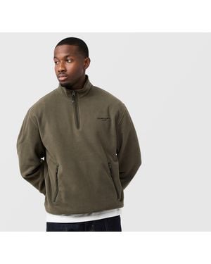 Carhartt Edmore 1/2 Zip Sweatshirt - Green