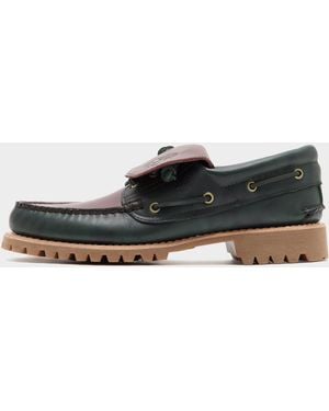 Timberland Authentic 3-Eye Lug Boat Shoe - Black