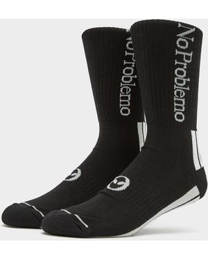 No Problemo Logo Socks - Black
