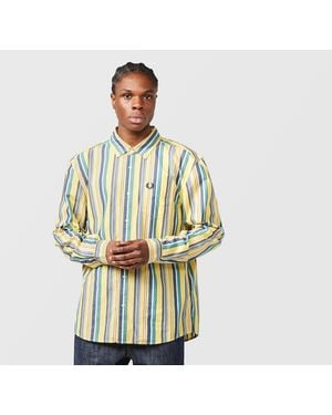 Fred Perry Relaxed Striped Shirt - White