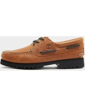 Timberland 3 Eye Authentic Boat Shoe - Brown