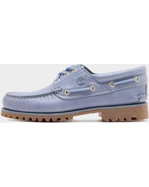 Timberland 3 Eye Authentic Boat Shoe - Blue