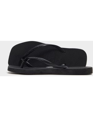 Havaianas Slim Square Flip Flops - Black