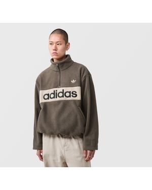 adidas Originals Polar Fleece Pullover - Black