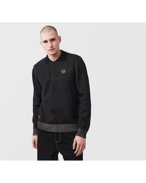 Sergio Tacchini Matera Knit Polo - Black