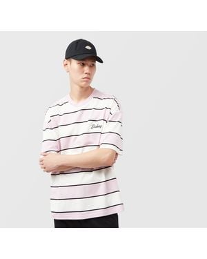 Dickies Embroidery Stripe T-Shirt - Black