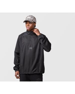 Umbro Sports Culture Zip Off Sleeve Wind Jacket - Black