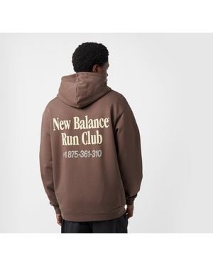 New Balance Run Club Hoodie - Black