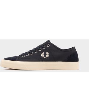 Fred Perry Hughes Canvas Plimsoll - Black