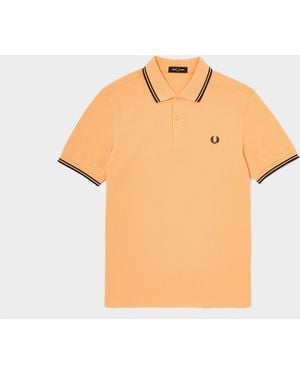 Fred Perry Twin Tipped Polo Shirt - Blue