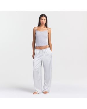 Skims Lace Pants - White