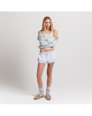 Skims Bubble Hem Short - Gray