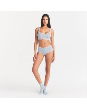 Skims Lace Boy Short - Multicolor
