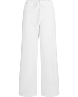 Skims Straight Leg Pants - White