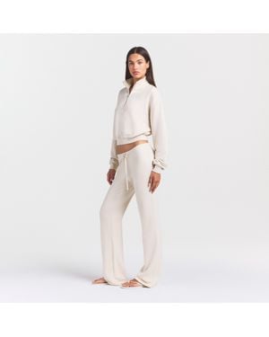 Skims Straight Leg Pants - White