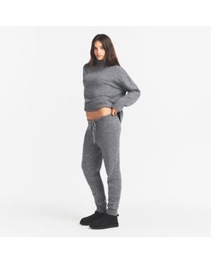 Skims Textured Pants - Gray