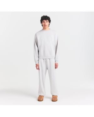 Skims Relaxed High Crewneck - Gray
