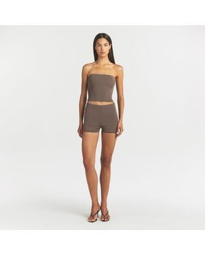 Skims High-Waisted Short - Gray