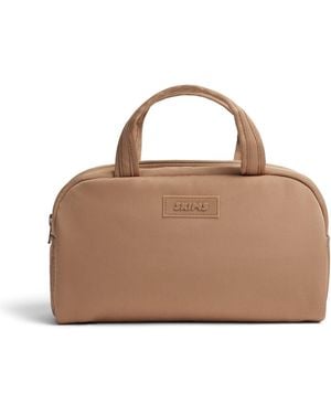 Skims Satin Mini Duffle Bag - Brown