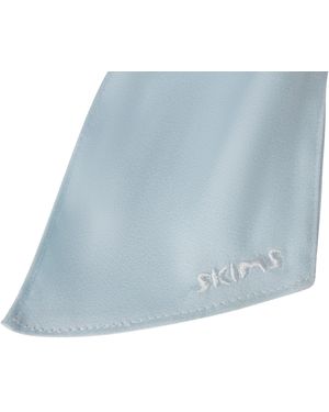 Skims Satin Jumbo Bow Clip - Blue