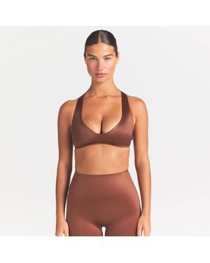 Skims Plunge T-Back Bra - Red