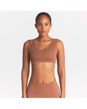 Skims Double Strap Scoop Bra - Multicolor