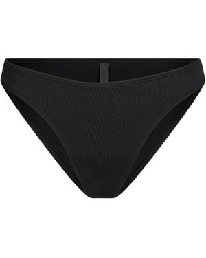 Skims Dipped Bikini Bottom - Black