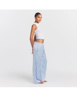 Skims Lace Pants - Blue