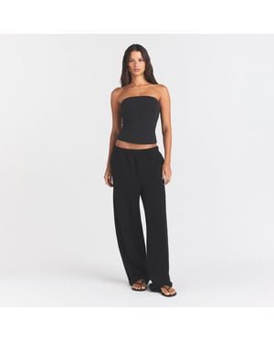 Skims Straight Leg Pants - Black