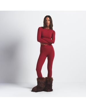 Skims Boot - Red
