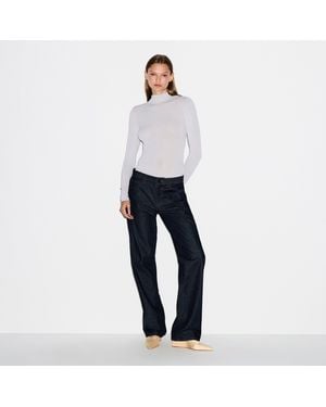 Skims Long Sleeve Turtleneck Bodysuit - Gray