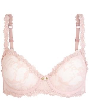Skims Unlined Demi Bra - Pink