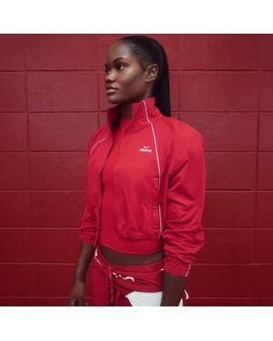 Skims Cropped Jacket - Red