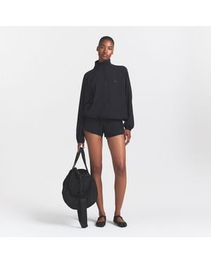 Skims Oversized Track Jacket - Black