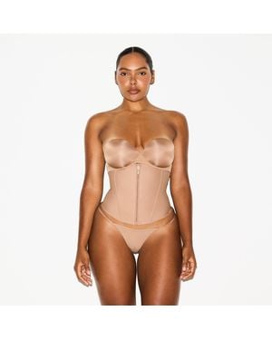 Skims Core Sculpt Waist Cincher - Brown