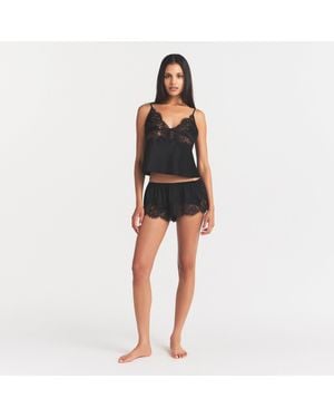 Skims Lace Short - Black