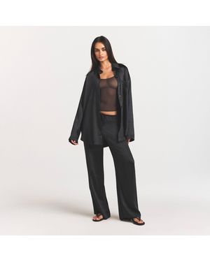 Skims Oversized Shirt - Black