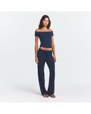 Skims Straight Leg Pant - Blue