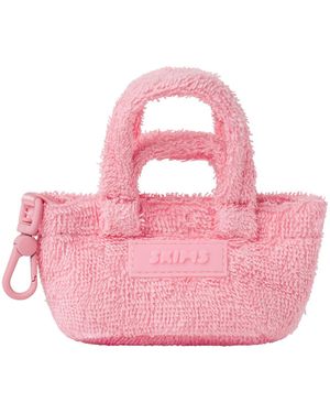 Skims Micro Tote Keychain - Pink