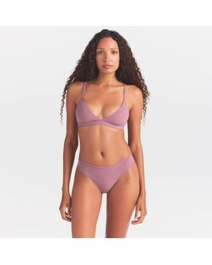 Skims Triangle Bralette - Red