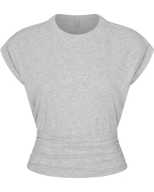 Skims Ruched Tee - Blue