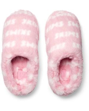 Skims Logo Slipper - Pink