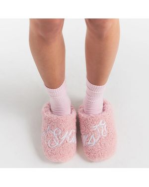 Skims Sherpa Slipper - White